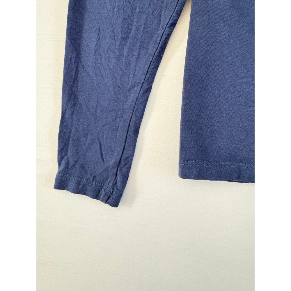 J.Crew Womens Navy Blue Puff Sleeve Long Sleeve Crewneck T-Shirt Top XS - Picture 4 of 13